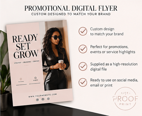 Brand Starter Content Day Kit | Custom Branded Props for Photoshoots & Reels