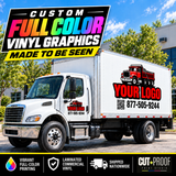 Custom Box Truck Decal Package | Full-Color Commercial Vehicle Graphics