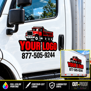 Custom Box Truck Decal Package | Full-Color Commercial Vehicle Graphics