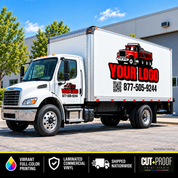 Custom Box Truck Decal Package | Full-Color Commercial Vehicle Graphics