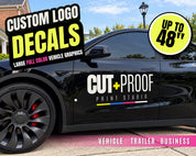 Custom Logo Decals for Trucks, Trailers & Businesses