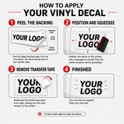 Custom DOT Truck Door Decal Set – Printed Logo + Vinyl Lettering