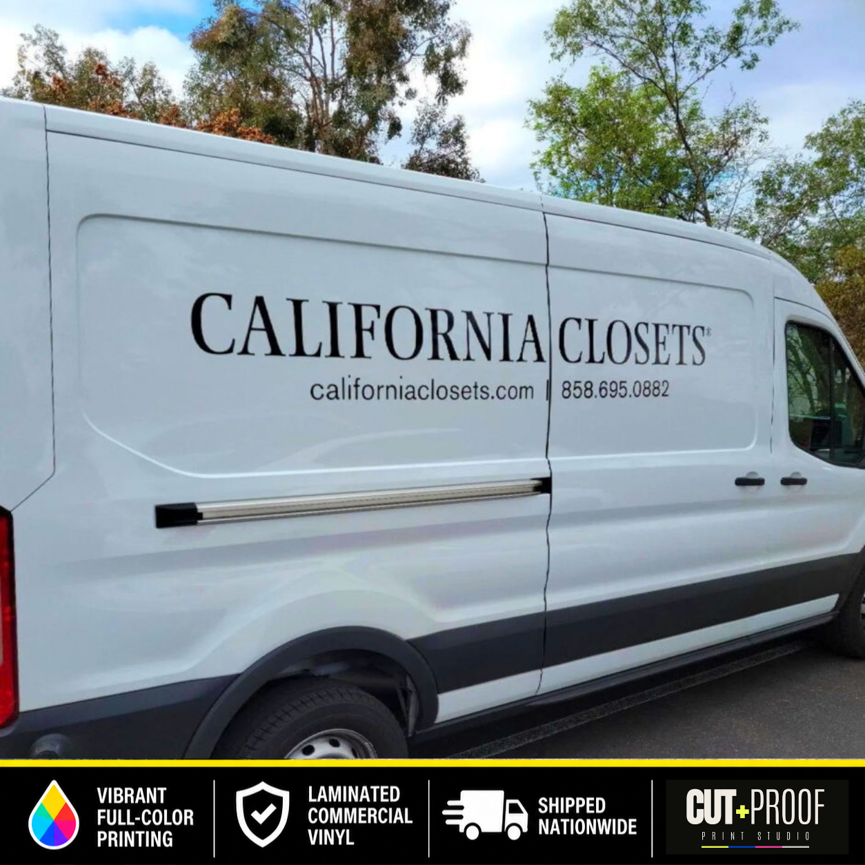 Custom Box Truck Decal Package | Full-Color Commercial Vehicle Graphics