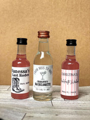 Mini Bottle Label