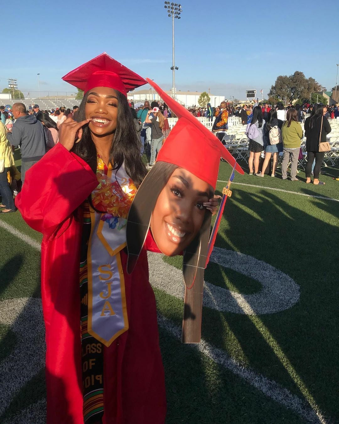 Big Head Cutout