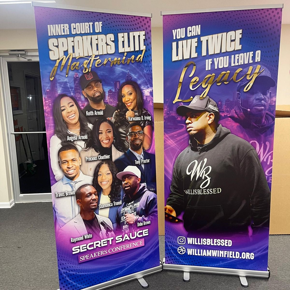 Retractable Banner – Custom Printed | Trade Show, Pop-Up Shop, Events