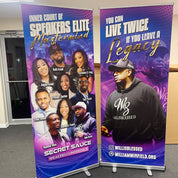 Retractable Banner – Custom Printed | Trade Show, Pop-Up Shop, Events