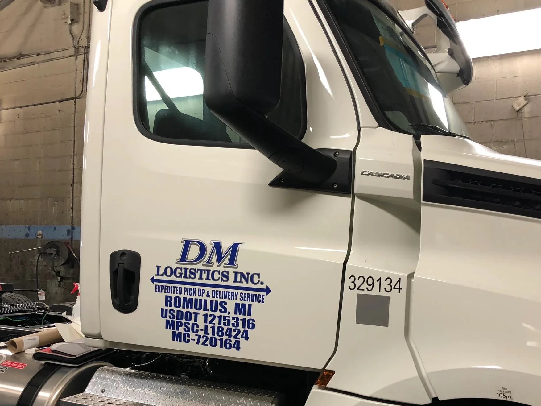 Logo & DOT Door Set Decals (DEPOSIT)